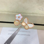 Blue butterfly ring mystery box