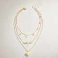 Heartbeat Stackable Necklaces Set of 3