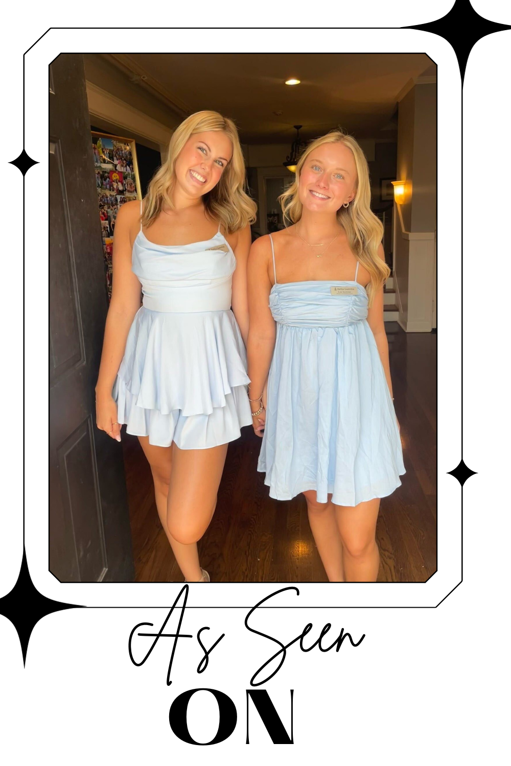 Steel Blue Satin Ruffle Romper
