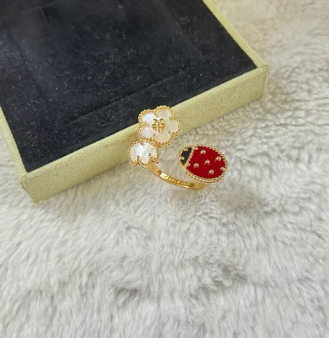 Blue butterfly ring mystery box