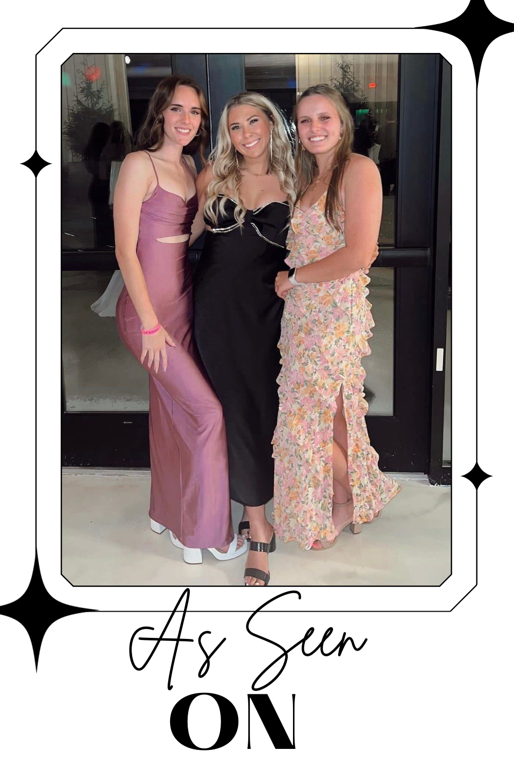 Black Bow Cut-Out Satin Maxi