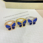 Blue butterfly ring mystery box