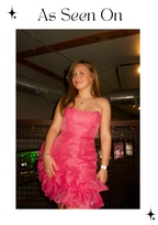 Pink Ruffled Mini