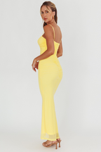 Lemon Bodycon Maxi