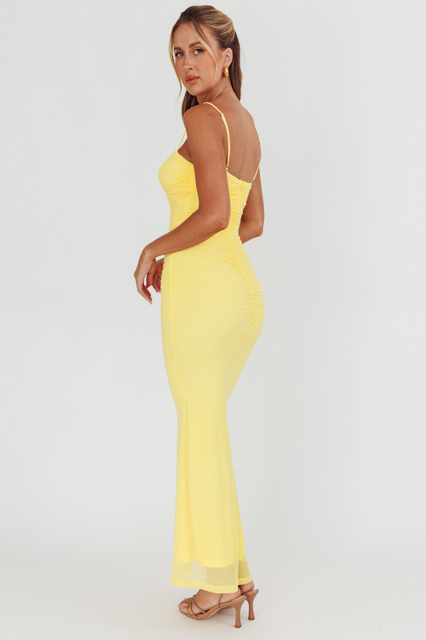 Lemon Bodycon Maxi