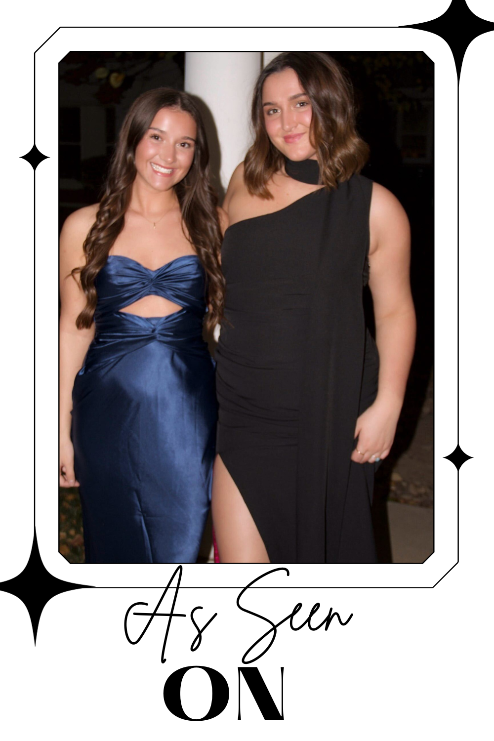 Navy Blue Cut-Out Twist Front Maxi