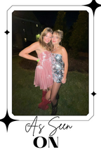 Silver Sequins Tube Mini