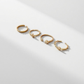 Modern Open Ring Set of 4