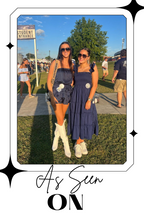 Navy Blue Strapless Ruffle Romper